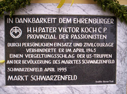 Germany 2005 Gallery: Close-up of the Plaque