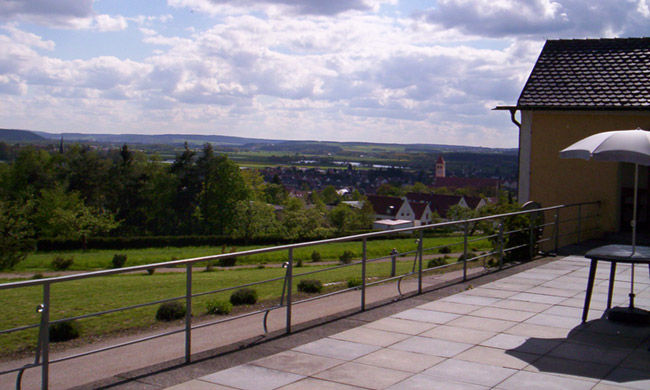 Germany 2005 Gallery: View From the Back Porch of the Miesbergkloster