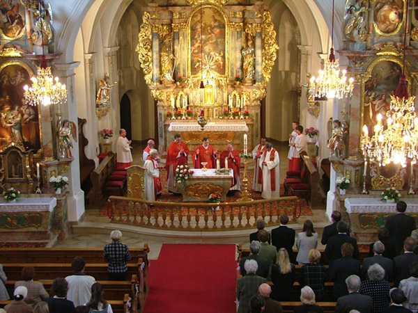 Germany 2005 Gallery: Sunday Mass at the Miesberg