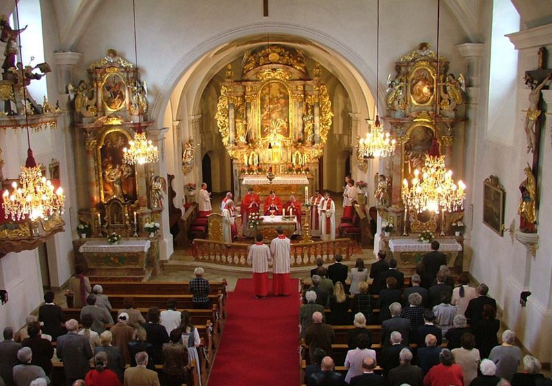 The Monastery Gallery: Miesbergkirche Altar