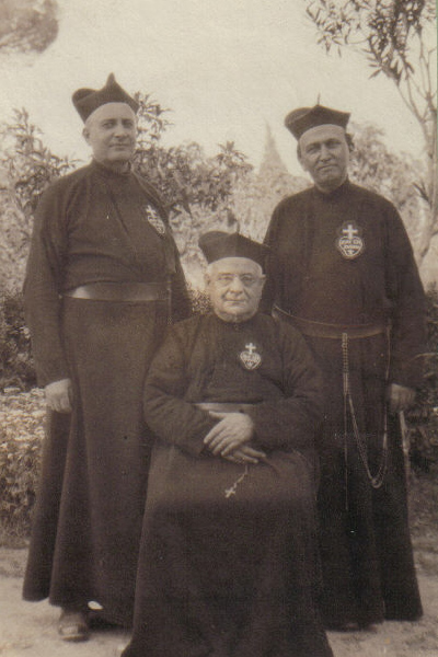 The Fr. Viktor Gallery: Viktor and Valentine with Father General Silvio Di Vezza