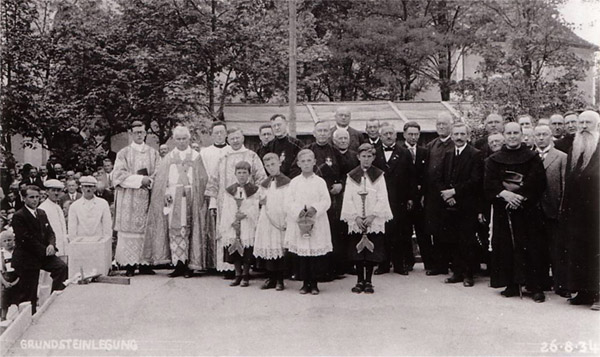 The Fr. Viktor Gallery: the Groundbreaking Ceremony