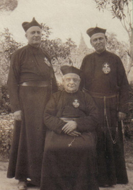 The Fr. Viktor Gallery: Viktor and Valentine with Father General Silvio Di Vezza